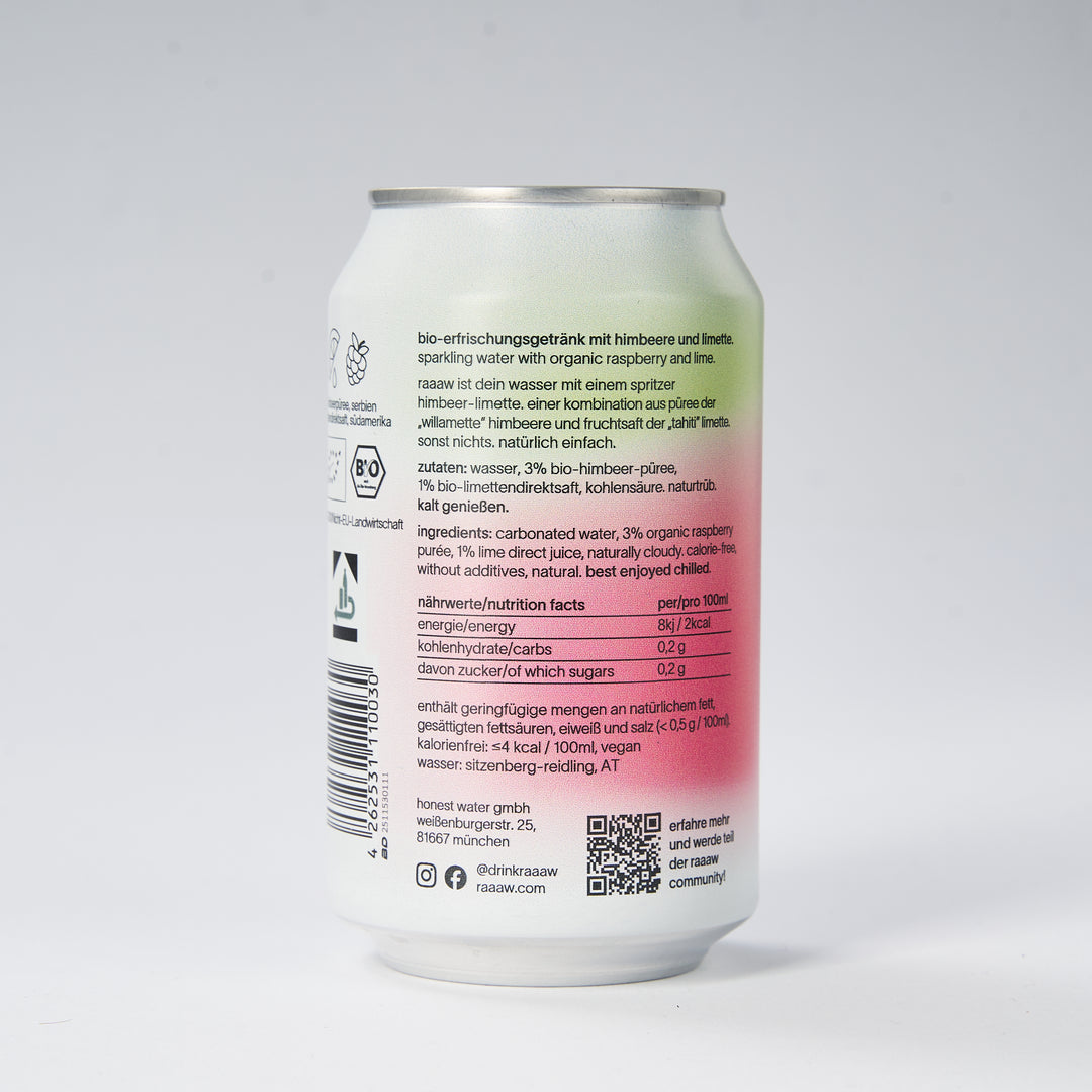 raaaw organic raspberry and lime